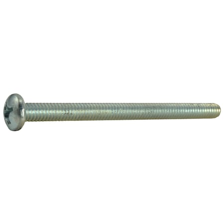 Midwest Fastener #12-24 x 3 in Phillips Pan Machine Screw, Zinc Plated Steel, 10 PK 32051